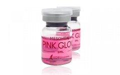 MESOHEAL® Pink Glow – Premium mezoterapijski koktel s 56 aktivnih sastojaka, 10 × 5 ml