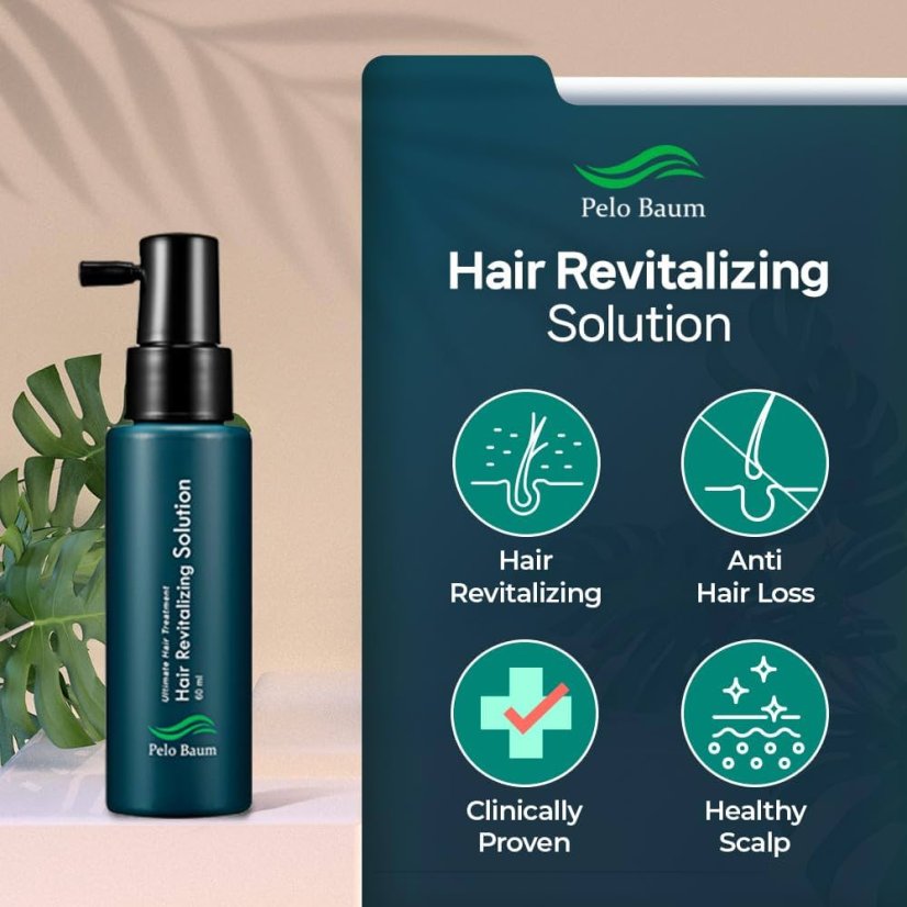 PELO BAUM HAIR REVITALIZING SOLUTION 60ml - Aktivni tonik protiv ispadanja kose i za poticanje njezinog ponovnog rasta