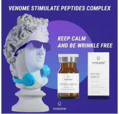 VENOME STIMULATE PEPTIDES COMPLEX 5x5ml – Profesionalni peptidni koktel za snažan lifting, regeneraciju i anti-age učinak