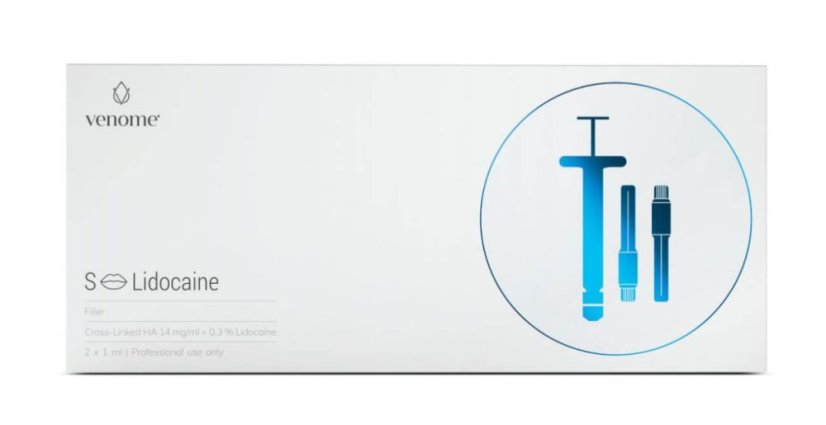 VENOME S LIPS s lidokainom 2x1ml - Prirodno punije, hidratizirane usne s profinjenim konturama.