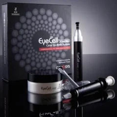 GENOSYS EYECELL KIT– profesionalna njega za područje očiju (Dermaroller + Serum + Krema + Peptidni flasteri)