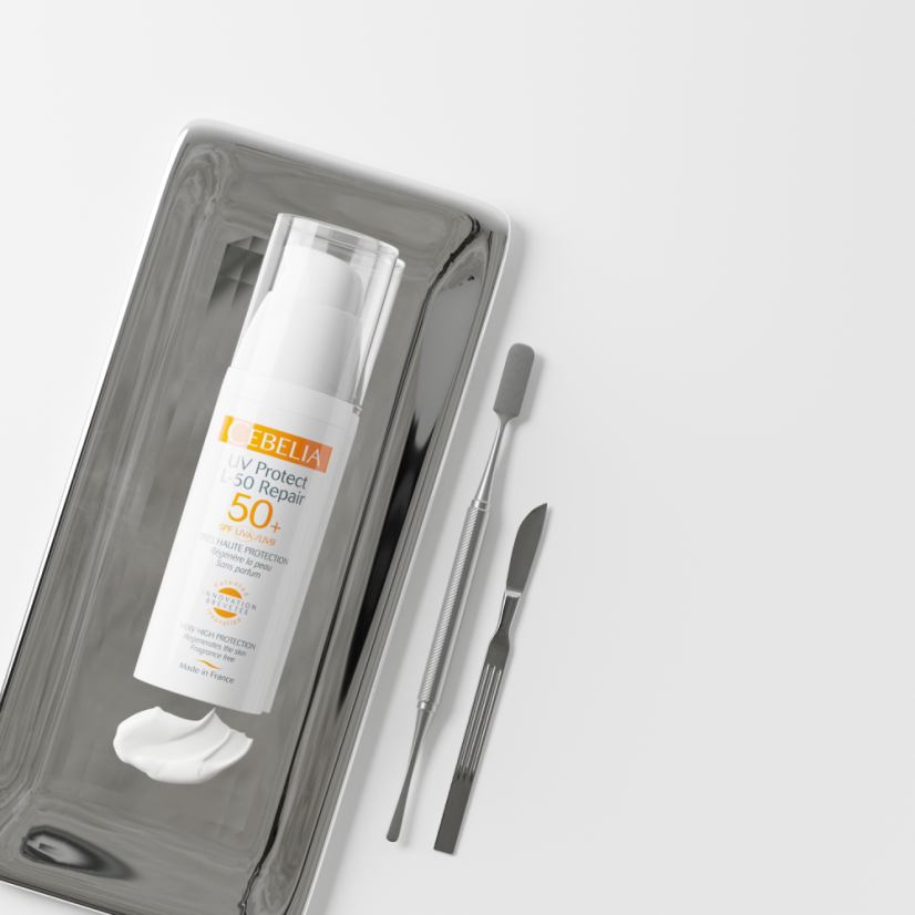 CEBELIA UV PROTECT L‑50 REPAIR SPF 50+, 1X40 ml— visoka UV zaštita uz obnavljanje kože, 1 KOM
