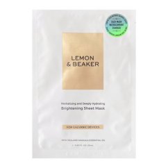 LEMON & BAKER BRIGHTENING MASK 1kom– Mikrostrujna galvanska maska s limunom i hijaluronskom kiselinom
