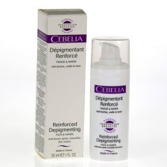 CEBELIA Reinforced Depigmenting – Profesionalni serum za posvjetljivanje tamnih mrlja (lice + ruke, 30 ml), 1 kom