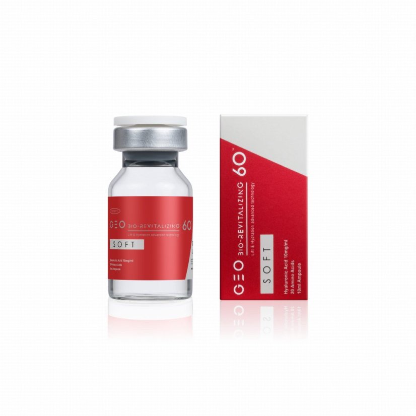 GEO BIO-REVITALIZING 60, 1x2ml – Biorevitalizator s hijaluronskom kiselinom i 20 aminokiselina za dubinsku obnovu kože