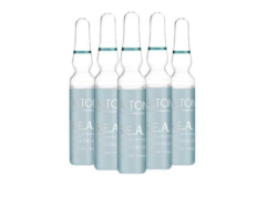 ANTI-AGING MARINE STEM CELL AMPOULES 5×2ml – luksuzni aktivni koncentrat s morskim stabiliziranim matičnim stanicama, dizajniran za zrelu kožu.