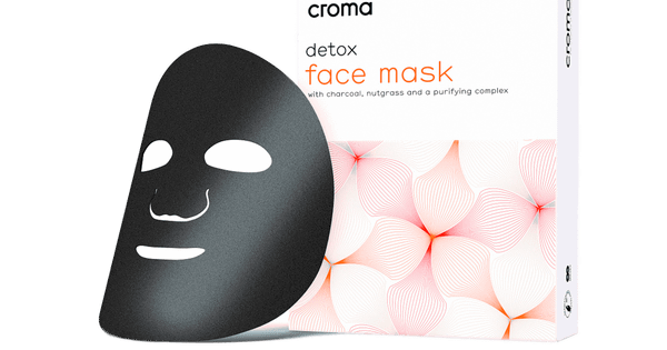 CROMA DETOX FACE MASK 8kom – Detox sheet mask za čišćenje, sjaj i ujednačen ten
