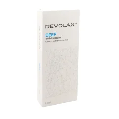 REVOLAX DEEP S LIDOKAINOM 1 × 1,1 ml — Visoko viskozni HA filer za dubinske korekcije i oblikovanje kontura