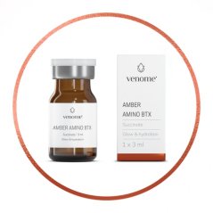 VENOME SUCCINATE AMBER HYDRO AMINO BTX 1x3ml - Napredni biostimulator s sukcinatnom (jantarnom) i hijaluronskom kiselinom, aminokiselinama i BTX peptidnim kompleksom.