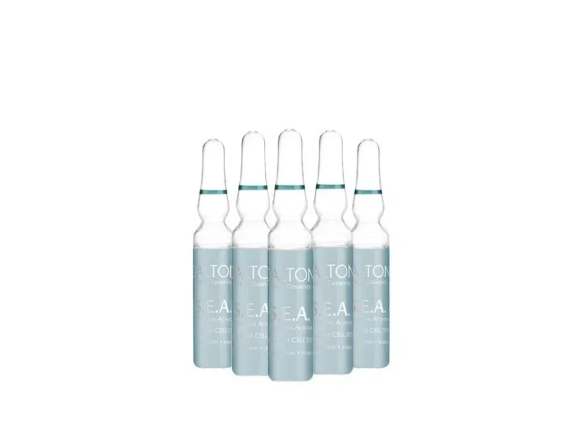 Anti‑Aging Ampoules S.E.A. Marine Stem Cell 5x2ml ampule – luksuzni aktivni koncentrat za zrelu kožu, 5×2 ml