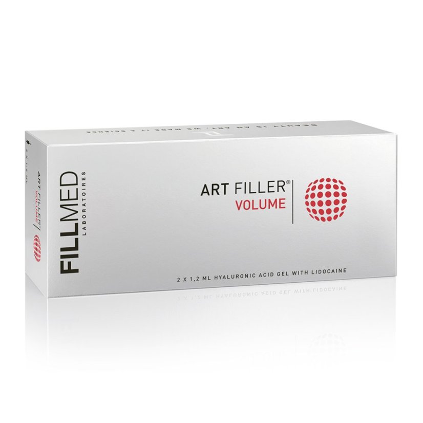 FILLMED ART FILER  VOLUME S LIDOKAINOM 2 × 1,2 ml – Ekskluzivni volumen efekt za lice