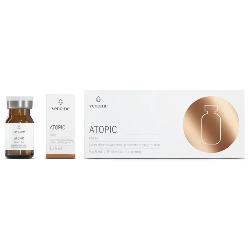 VENOME MESO ATOPIC 5x5ml - Ciljana njega za atopičnu kožu i neujednačen ten.
