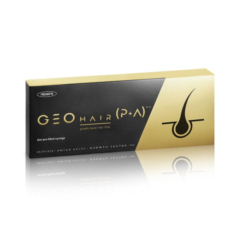 GEO HAIR FILLER (P+A) HA 1x2ml – Intenzivna revitalizacija i stimulacija rasta kose s peptidima, hijaluronom, aminokiselinama, keratinom i faktorima rasta GEO HAIR FILLER (P+A) HA 1x2ml – Intenzivna revitalizacija i stimulacija rasta kose s peptidima, hijaluronom, aminokiselinama, keratinom i faktorima rasta