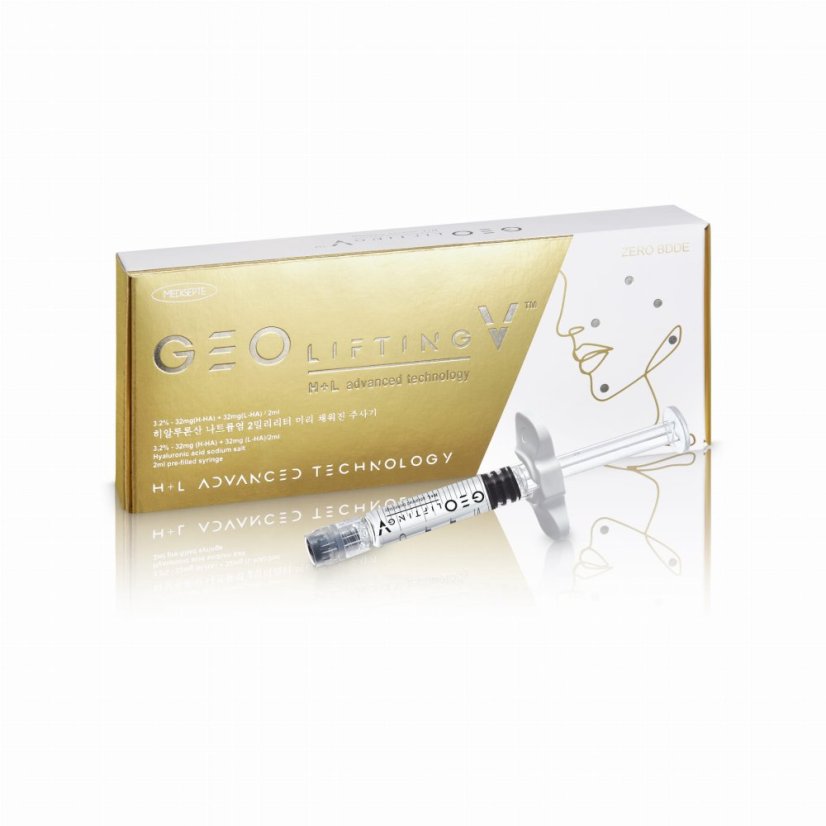 GEO LIFTING V™ 64mg HA/2ml – Stimulator za bioremodeliranje i redefiniranje kontura lica