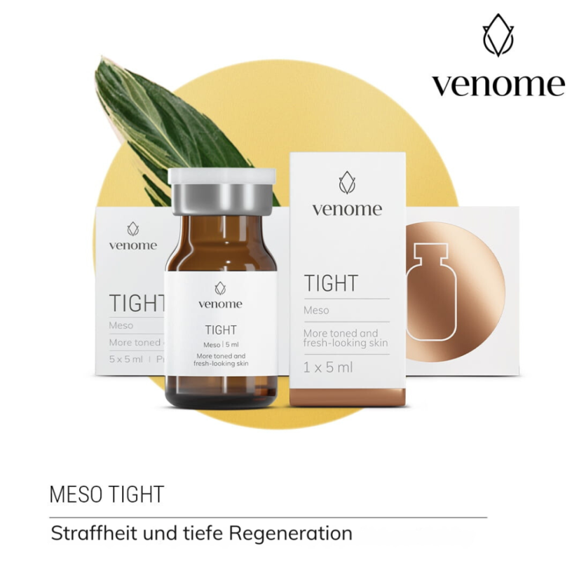 VENOME MESO TIGHT 5x5ml - Intenzivan mezokoktel za čvrstu, zategnutu i obnovljenu kožu