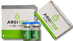 Argitox 2 × 5 ml – dermokozmetički preparat s lifting učinkom, razvijen za tretiranje prvih znakova starenja kože lica i tijela.