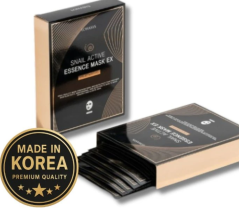 LOHASYS Snail Active Essence Mask EX – Hidratantna maska za lice sa puževim mucinom i crvenim ginsengom (1x25g)