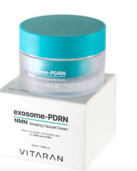 VITARAN EXOSOMES PDRN – NMN Noćna krema  s DNA lososa 50 ml – Noćna krema sa salmon DNA, egzosomima, NAD+, niacinamidom i kapsuliranom tehnologijom nove generacije