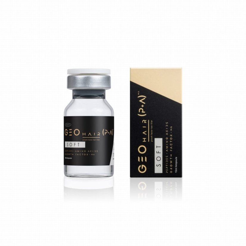 GEO HAIR FILLER SOFT 1x10ml – Nježna stimulacija rasta kose s peptidima, HA, keratinom i aminokiselinama