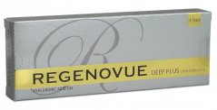 REGENOVUE DEEP PLUS S LIDOKAINOM 1x1.1 ml- idealan za korekciju umjerenih do dubokih bora, povećanje usana i definiranje kontura lica