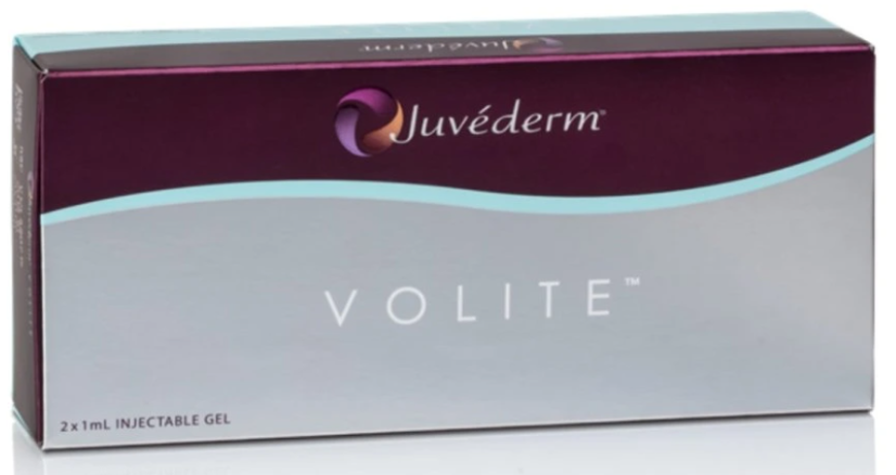 JUVÉDERM  VOLITE  LIDOCAINE 2 × 1 ml- injektabilni gel hijaluronske kiseline s lidokainom, razvijen za poboljšanje kvalitete kože, dubinsku hidrataciju i smanjenje finih linija.
