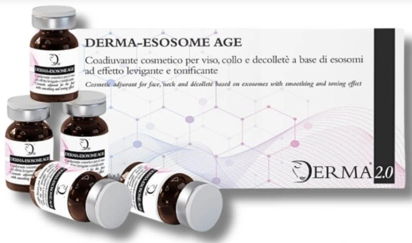 DERMA 2.0 DERMA-EXOSOME AGE 1x5 ml – Anti-aging i učvršćujući koktel s egzosomima za lice, tijelo i vlasište