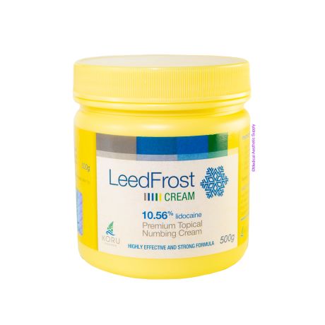 LEEDFROST KREMA 10,56% 1x500 g– izuzetno snažna profesionalna kozmetička  krema za pripremu kože prije zahvata