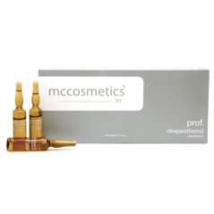MCCOSMETICS PROF. DEXPANTHENOL 10x5ml– Profesionalni tretman koji dubinski hidratizira kožu, povećava razinu vlage u rožnatom sloju, smanjuju trans‑epidermalni gubitak vode i čuvaju prirodnu glatkoću i elastičnost kože