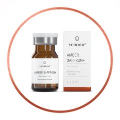 VENOME SUCCINATE AMBER SAFFRON+   1 x 3 ml - Biostimulacija, hidratacija i intenzivno posvjetljivanje u jednom tretmanu