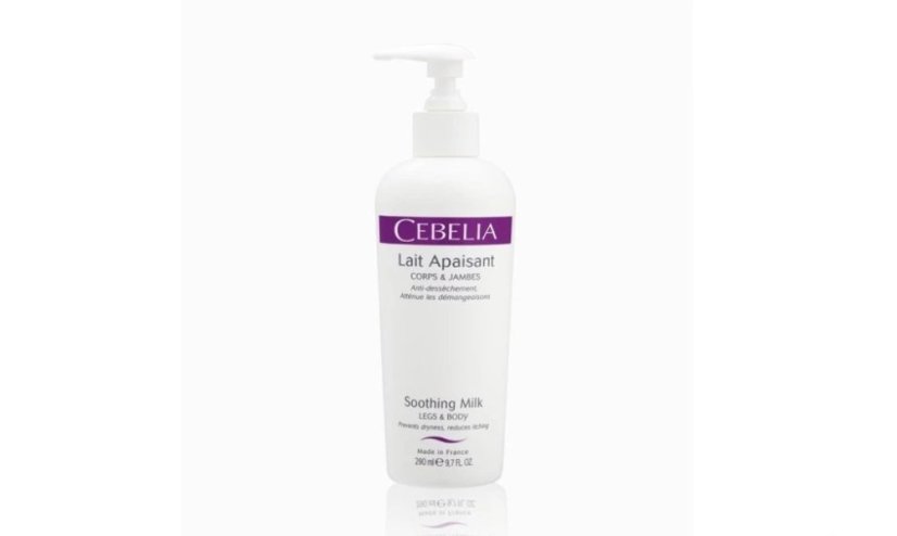 CEBELIA SOOTHING BODY MILK 1x290 ml – Umirujuće i hidratantno mlijeko za podlogu svake godine, 1 kom
