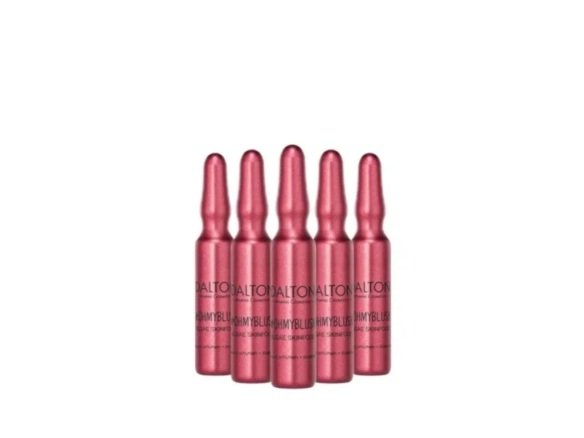 ALGAE SKINFOOD- #OhMyBlush ampule 5 × 2 ml – Energija i ružičasti sjaj za umornu kožu