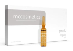 MCCOSMETICS ARGAN OIL AMPULE 10×1ml– čiste ampulice s arganovim uljem koje dubinski hidratizira, obnavlja i pomlađuje kožu.