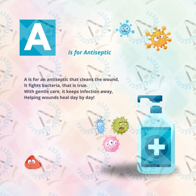 My First First Aid Aphabet -children's book for early learning the English alphabet while learning how to help