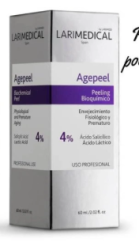 LARIMEDICAL AGEPEEL 4% 1x60ml – nježan, ali učinkovit biokemijski piling za vraćanje mladolikog izgleda kože