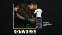 CLINISEPT SKNWORKS AFTER TATTOO 1x100 ml – profeisonalna njega prije, tijekom i nakon tetoviranja, umiruje kožu, ublažuje bol i pruža maksimalnu antibakterijsku zaštitu