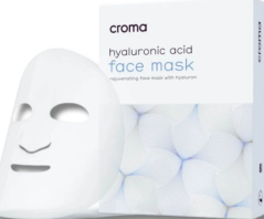 CROMA HYALURONIC ACID FACE MASK 8kom – Profesionalna hijaluronska maska za intenzivnu hidrataciju i mladolik izgled