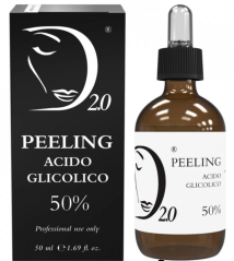 DERMA 2.0 GLYCOLIC PEELING 50 %  1x50ml– profesionalni kemijski piling na bazi 50 % glikolne kiseline