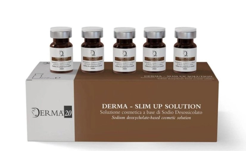 DERMA 2.0 SLIM UP SOLUTION 1x10ml – Profesionalna otopina deoksikolne kiseline za uklanjanje lokaliziranih masnih naslaga