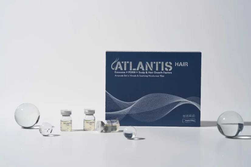 ATLANTIS HAIR EXOSOME THERAPY 10x5ml + umirujući serum – Eksplozivna egzosomna terapija za jači rast, gušću kosu i zdravo vlasište