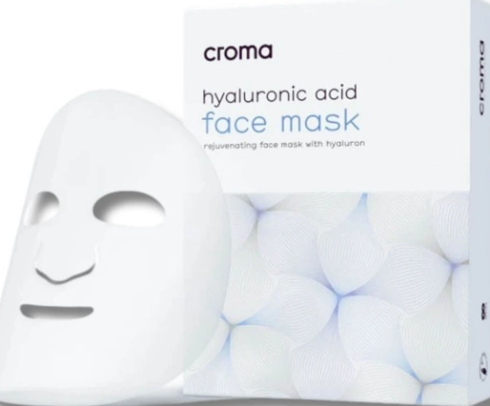 CROMA HYALURONIC ACID FACE MASK 8kom – Profesionalna hijaluronska maska za intenzivnu hidrataciju i mladolik izgled