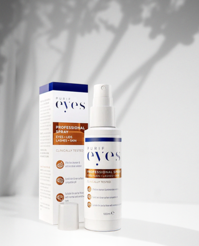 CLINISEPT+ PURIFEYES 1x100ml – Profesionalna higijena očiju i očnih kapaka nakon zahvata i za svakodnevnu njegu, smanjuje upale, ubrzava oporavak i pruža antimikrobnu zaštitu