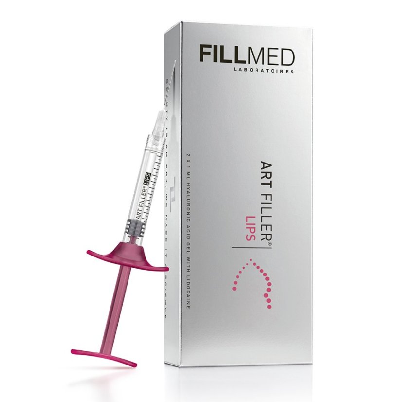 FILLMED ART FILER LIPS S LIDOKAINOM 2x1ml – Luksuzna definicija i volumen za usne