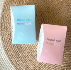 AQUALGIN MASQUE PINK – Regenerativna i hidratantna maska za lice – ružičasta, 5 × 35 g