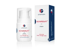 PHARMANN ACNELATUM ANTI‑ACNE CREAM 1x50ml – premium krema protiv akni s Acnacidol BG, azelaičnom kiselinom i pantenolom