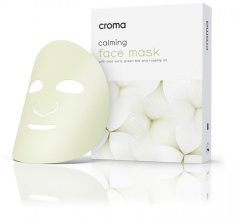CROMA CALMING FACE MASK 8kom – Umirujuća maska za lice sa zelenim čajem, aloe verom i krastavcem