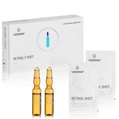 VENOME RETINOL C SHOT (2x2ml + 2x5ml) -Ekskluzivni 2-fazni tretman za obnovu, posvjetljivanje i pomlađivanje kože