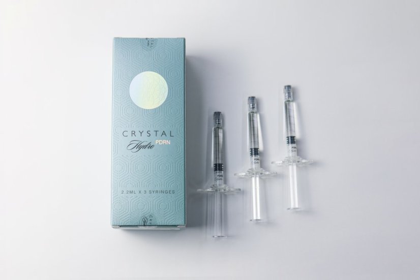 CRYSTAL HYDRO PDRN 3x2.2ml – Luksuzna mezoterapija za intenzivnu regeneraciju, hidrataciju i mladolik izgled kože