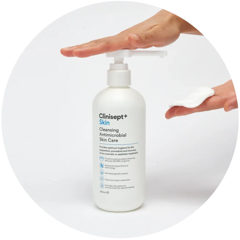 CLINISEPT+ ANTIMICROBIAL SKIN CARE – 490 ml- Revolucionarno antimikrobno sredstvo za čišćenje kože prije i nakon estetskih tretmana