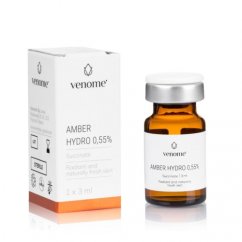VENOME SUCCINATE AMBER HYDRO 0,55% – 1x 3ml - Intenzivna hidratacija + regeneracija + antioksidativna zaštita – sve u jednom tretmanu