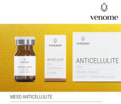 VENOME MESO ANTICELLULITE 5x5ml - Profesionalni mezoterapijski koktel za borbu protiv tvrdokornog celulita i oblikovanje tijela